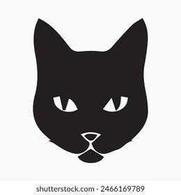 Cat Happy Vector Design Sticker