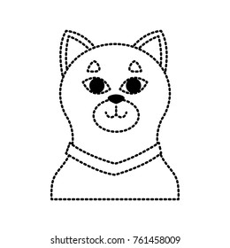 Cat head cartoon