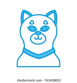 Cat head cartoon