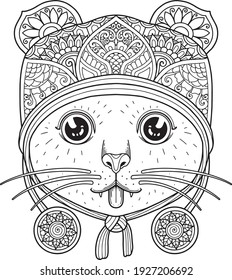 Download Mandala Cats Images Stock Photos Vectors Shutterstock