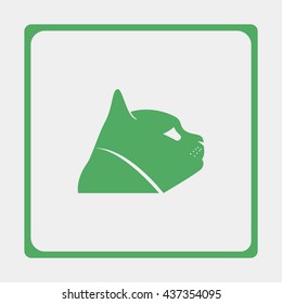 Cat head icon.