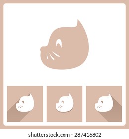 Cat Head icons