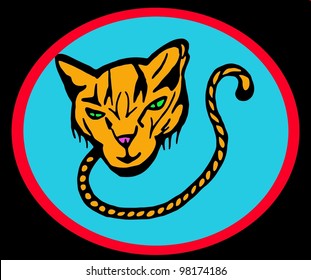 cat head symbol