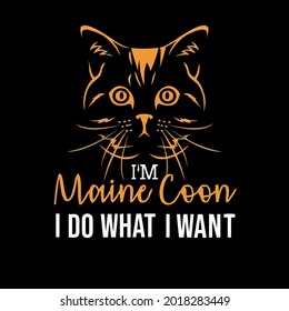 cat hilarious sayings gift cat lover maternity art best vector design illustration print poster