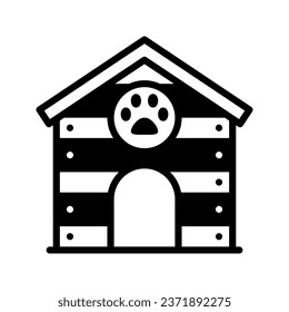 Cat house icon set style collection in line, solid, flat, flat line style on white background