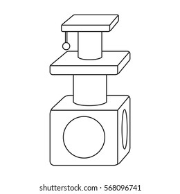 Cat houses icon of vector illustration for web and mobile