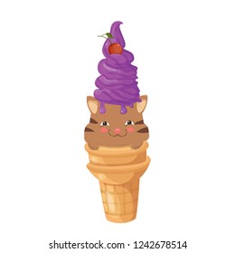 cat ice cream