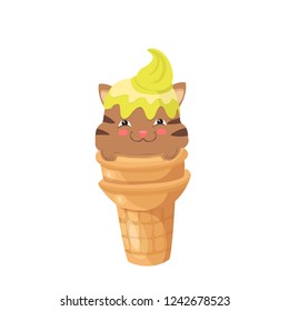 cat ice cream