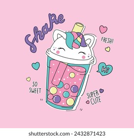 CAT ICE CREAM
SUMMER
SWEET
CHILDREN'S PRINT
MILK SHAKE