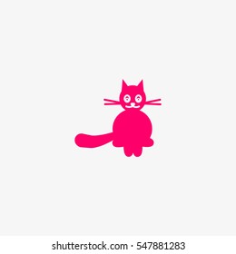 Similar Images, Stock Photos & Vectors of cat icon - 611058446