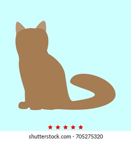 Cat  icon .