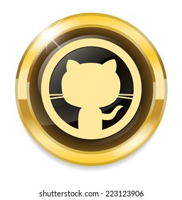 Cat icon animal illustration