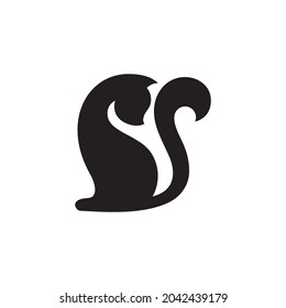 Cat icon design vector illustration design template