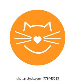 cat, icon, eps 10