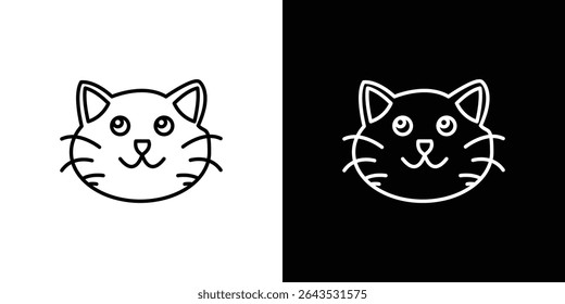 Cat icon. Graphic Design vector icon. Ui Ux Icons