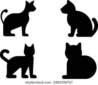 cat icon. Line Icon. Editable Stroke.