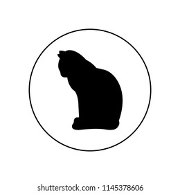 Cat icon, logo