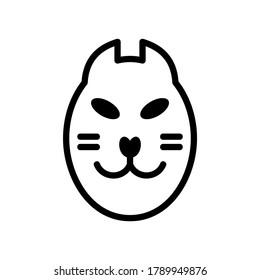 cat icon or logo isolated sign symbol vector illustration - high quality black style vector icons
