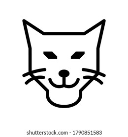 cat icon or logo isolated sign symbol vector illustration - high quality black style vector icons
