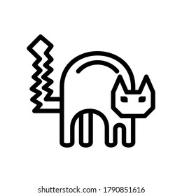 cat icon or logo isolated sign symbol vector illustration - high quality black style vector icons
