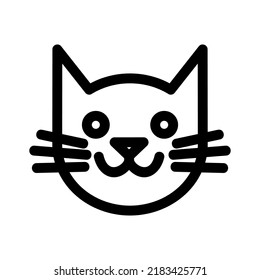 cat icon or logo isolated sign symbol vector illustration - high quality black style vector icons
