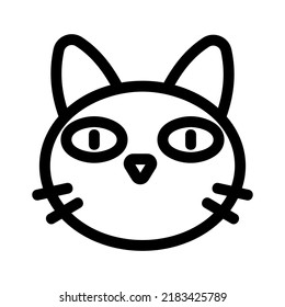 cat icon or logo isolated sign symbol vector illustration - high quality black style vector icons
