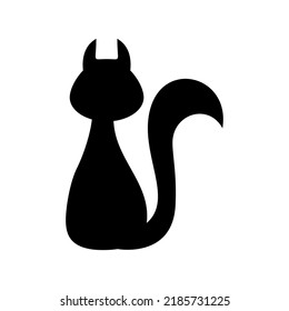 cat icon or logo isolated sign symbol vector illustration - high quality black style vector icons
