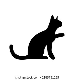 cat icon or logo isolated sign symbol vector illustration - high quality black style vector icons

