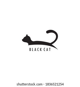 Cat icon logo vector template illustration design
