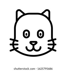 Cat  Icon from Mammals icon set . Vector file, resizeable