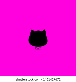 cat icon sign signifier vector