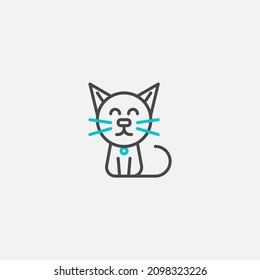 Cat icon sign vector,Symbol, logo illustration for web and mobile