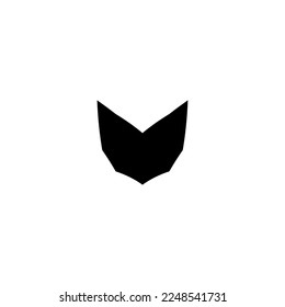 Cat icon. Simple style poster pet shop big sale background symbol. Cat brand logo design element. Cat t-shirt printing. Vector for sticker.
