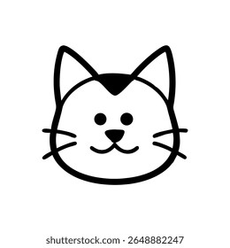 Cat- icon. Simple vector sign