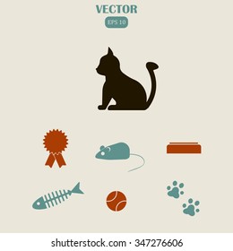 Cat Icon Symbol 