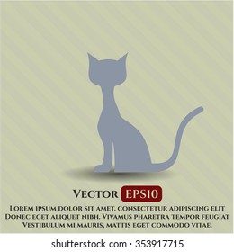 Cat icon or symbol