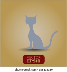 Cat icon or symbol