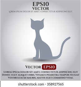 Cat icon or symbol