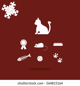Cat Icon Symbol 