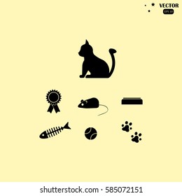 Cat Icon Symbol 