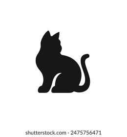 Cat icon vector. EPS 10 editable vector