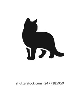 Cat icon vector. EPS 10 editable vector