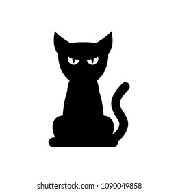 Cat icon vector illustration.