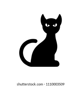 Cat icon vector illustration.