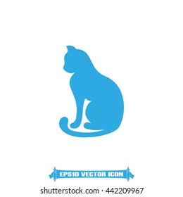 cat icon vector illustration EPS 10