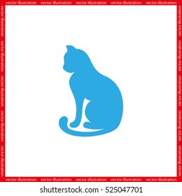 cat icon vector illustration EPS 10