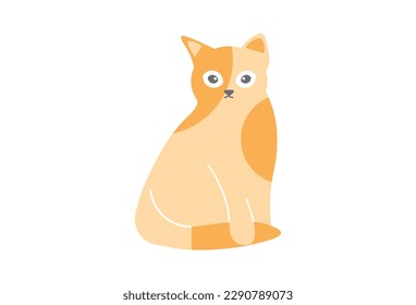 Cat icon, is a vector illustration, very simple and minimalistic. With this Cat illustration you can use it for various needs. Whether for promotional needs or visual animal design, 