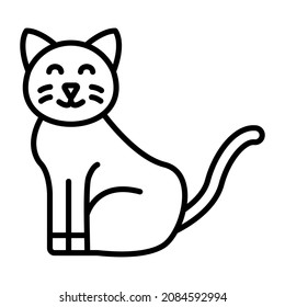 Cat icon vector image. Can also be used for web apps, mobile apps and print media.