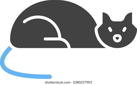Cat icon vector image. Suitable for mobile application web application and print media.