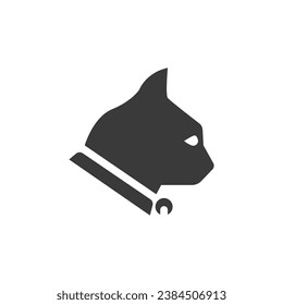 Cat Icon Vector Isolated Black and White Design Graphic